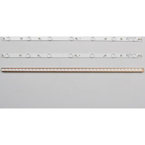 Universal LED TV 32-inch 7 lamp3V 61.5CM light strip lamp backlight strip assembly machine copper base plate led convex lens