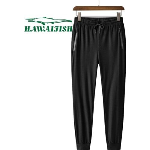 2021 spring and summer sports pants casual mens quick-drying pants Korean style trendy nine-point pants youth sports trousers