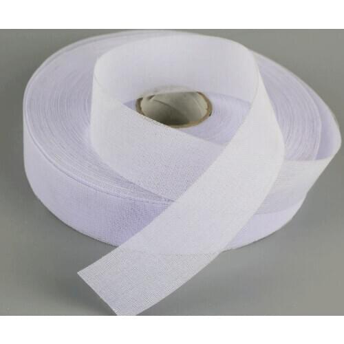 W=3cm one side hard white interlining fabric cloth for dress waist suit trousers accessories patchwork DIY sewing