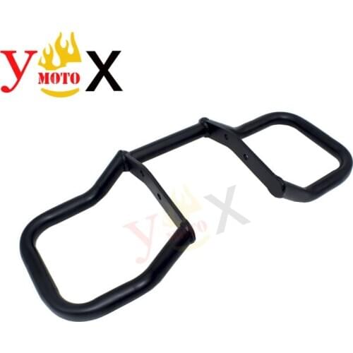 W 400/650/800 Black Motorcycle Front Highway Crash Bar Engine Guard Frame Protection Bumper For KAWASAKI W800 W650 W400 All Year