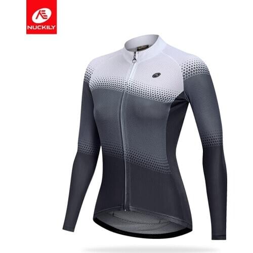 Cycling Clothing Women MTB Female Thermal Fleece Jacket Raphaful Pro Team Lady Cycling Jersey Long Sleeve Womens Clothes Top