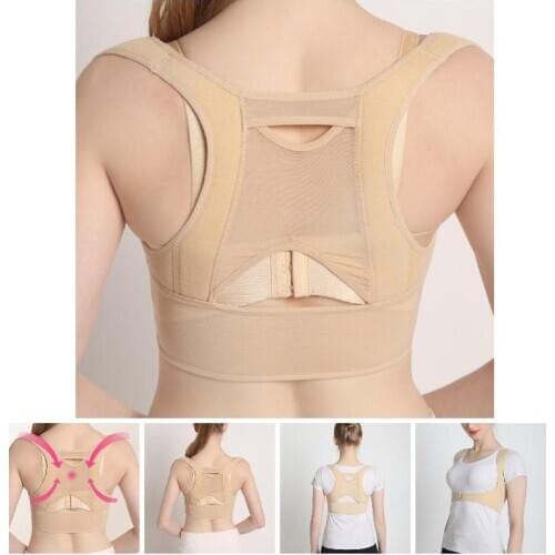 Women Back Posture Correction Belt Brace Shoulder Support Therapy Shaper A7