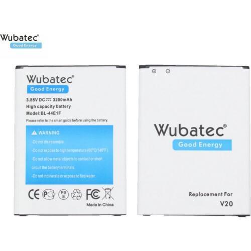 Wubatec 1x 3200mAh BL-44E1 FReplacement Battery For LG V20 LS997 F800 VS995 US996 H990 H990DS H910 H918 Batteries