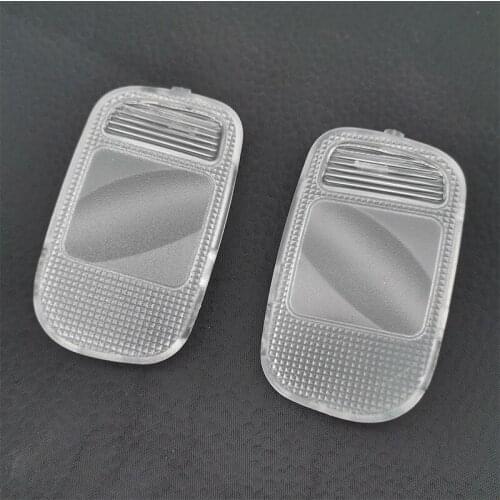 2PCS Car ceiling Console Reading Light Lamp Lens Cover For Dodge Ram 2002-2010