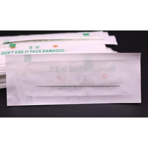 Free Shipping 500Pcs 1R Needles For Permanent Makeup Good Quality Traditional Tattoo Needles Independent Package