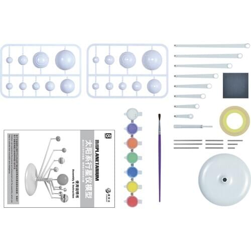 DIY Solar System 8 Planets Planetarium Model (Glow In The Dark) Kids Educational Science Toy