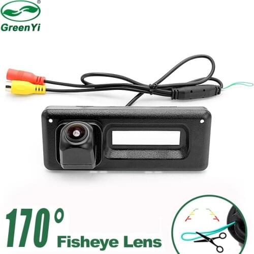 1280*720P HD AHD Fisheye Lens Car Reverse Backup Trunk Handle Camera For Renault Koleos 2010-2015 Vehicle Parking Camera