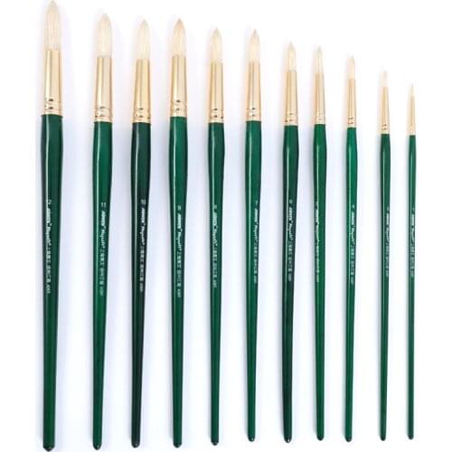 AOWEN 406R Profession Painting Brushes Art Painting Brushes Artistic Watercolor Brush Set for Gouache Wash Mop Art Painting