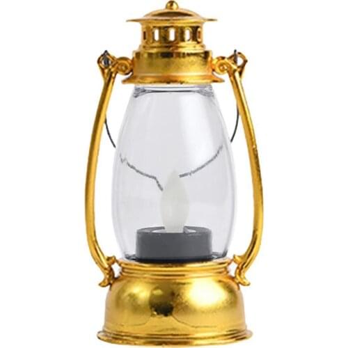 Candle Tea Light Retro Style Stylish PP Exquisite Christmas Style LED Candle Light Party Decorative Delicate Mini Lamp Decor