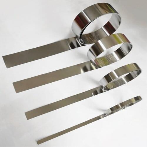 1pcs Customized 201 301 304 316 Stainless Steel Foil Strip Sheet Thin Plate