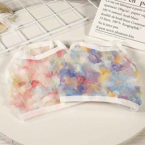 Summer Pet Dog Clothes Three-dimensional Petals Dog Vest Sling Flower For Puppy Small Medium Dogs Chihuahua Yorkshire Costume