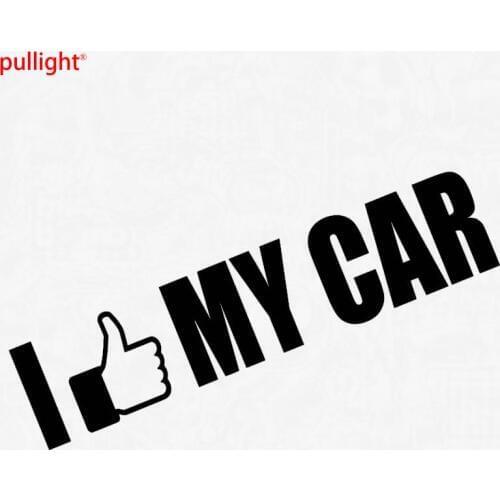 I Like My Car spruch tuning hipster fun shocker Sticker Auto Aufkleber JDM