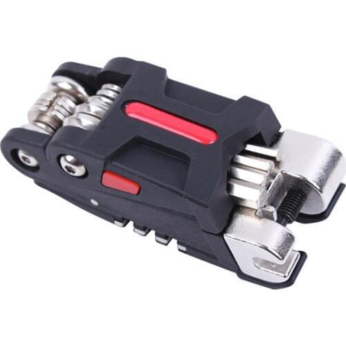 18 In 1 Multifunction Bicycle Repair Tools Set Hexagon Screwdriver Wrench Hex Spoke Chain Removal Tool Bike Equipment RR7251