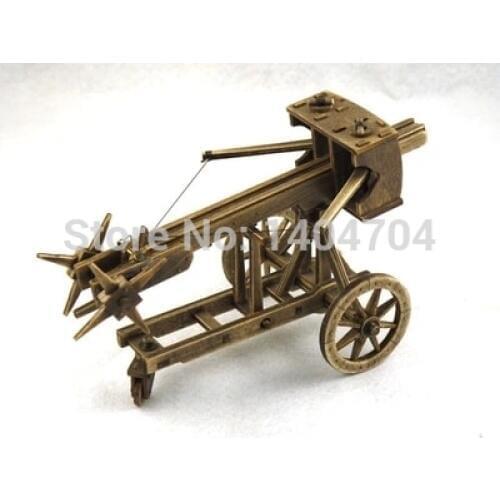 NIDALE Model Free shipping Classic ancient empire battlefield series ballista ancient weapon wooden puzzle