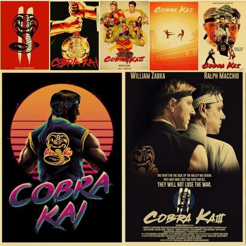 Wall Art Canvas Print Painting Classic Kung Fu Comedy Movie Cobra Posters Home Decor Bedroom Backdrop Pictures