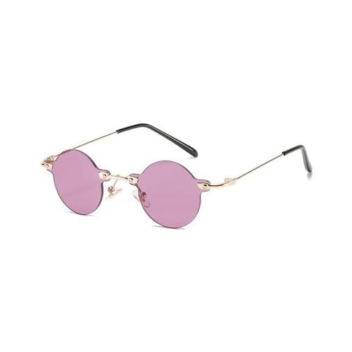 Seemfly Kids Sunglasses Fashion Small Round Sunglasses For Boys Girls Anti-UV Frameless Sun glass UV400 Outdoors Shades Eyewear