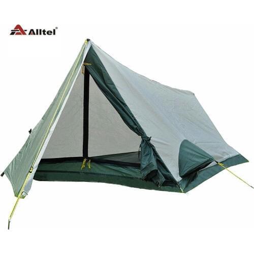 Basspro authentic outdoor camping tent Single Carbon Pole Singhle lelayer tent on foot through the equipment