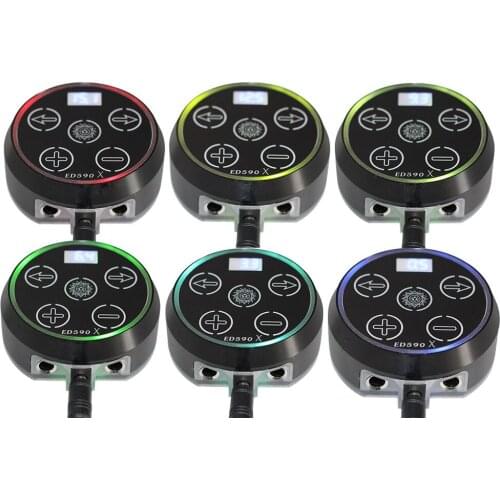 Fatigue-free Mode Tattoo Motor Machine Mini Mobile Power Supply LCD Touch Screen Voltage Stabilizer Transformer Foot Switch