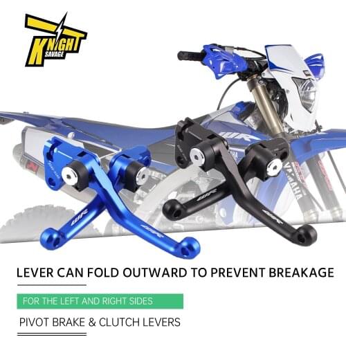 CNC Pivot Brake Clutch Levers For YAMAHA WR 250 450 F WR250F WR450F 2017-2020 Motorcycle Accessories Dirt Bike Off-Road Aluminum
