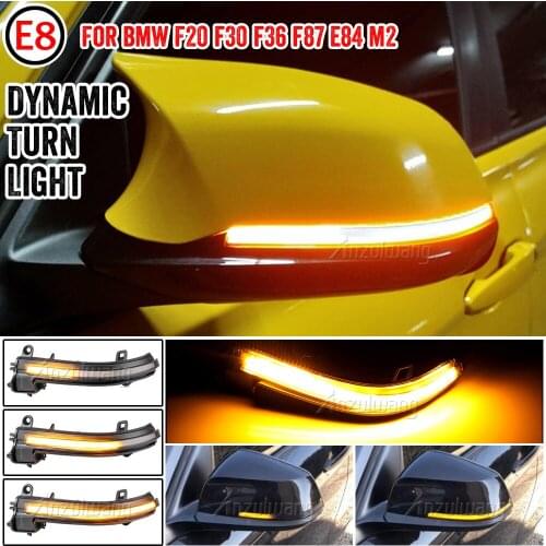 LED Dynamic Turn Signal Light Side Mirror Sequential Lamp For BMW 1 2 3 4 Series F20 F21 F22 F23 F30 F31 F32 F33 F34 X1 E84 i3