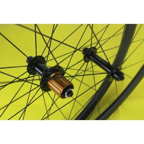ULTRA LIGHT 1185g 38mm road bicycle tubular carbon wheels 20/24 holes RAF10 RAR9 6 pawls 11 speed racing wheelset wing 20 spokes