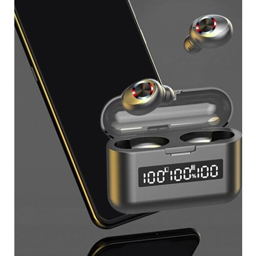 X35 Sports Hifi Bluetooth 5.0 Earphones Headphone &Charging Case