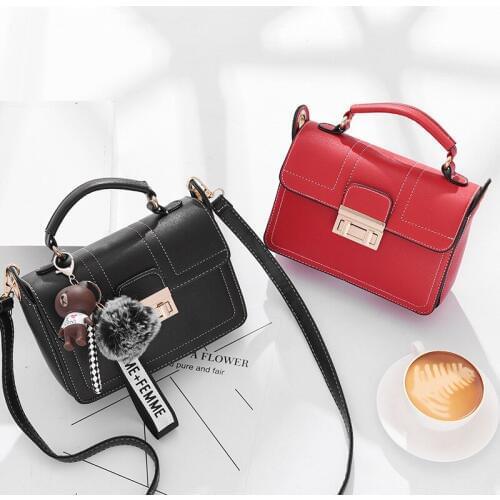 2019 Women Bag Fashion Women Messenger Bag Mini Small Square Crossbody Female Messenger New Designer Clutch Girls Handbags Mujer