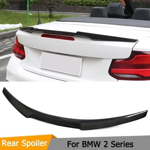 Car Rear Trunk Spoiler Wing for BMW 2 Series F23 Standard M Sport F87 M2 Convertible 2014 - 2021 Carbon Fiber Rear Wing Spoiler