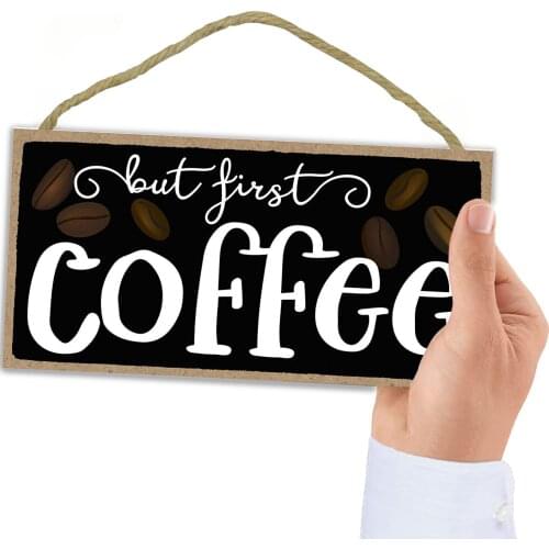 Wooden Farmhouse Kitchen Bathroom Decor Rustic Sign Wall Hanging Printed Wood Wall Art Signs Plaques Bar Restaurant Decor