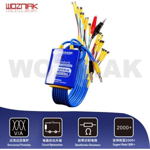 MECHANIC for Android IOS Power Boot Control line Android IOS Phone Test Power Supply Cable for iphone Huawei Xiaomi Samsung