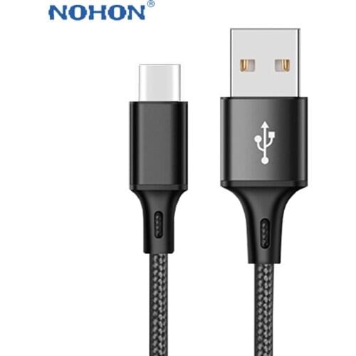 USB Type C Cable For Samsung A50 Xiaomi Mi 9 Redmi Note 8 8T Huawei Long 3m Mobile Phone Cord Fast Charge USBC Data Charger Wire