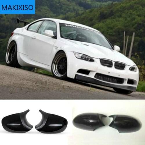 2x Mirror Cover E90 E91 E92 E93 Car Side Rear View Mirror Cap Cover Direct Replace For BMW E90 E91 2008-11 E92 E93 2010-13 LCI