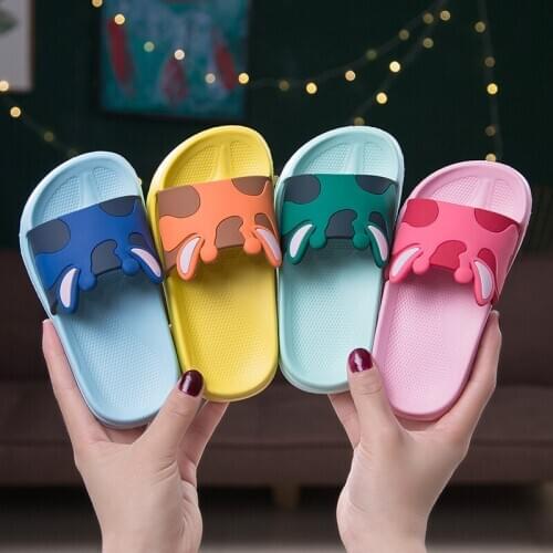 Mini Melissa Sika Deer Boys Girls Slippers 2020 Cartoon Deer Children Jelly Sandals Kids Sandals Flip Flop