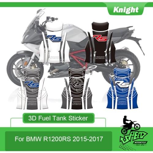 Motorcycle 3D Sticker Decal Emblem Protection Tank Pad Protection Fit For BMW R1200RS R1200 RS R 1200 RS r1200rs 2015 2016 2017