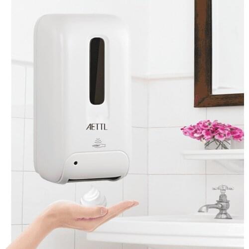 Wall Mounted Contactless Inductive Gel Foam Spray Automatic Soap Dispenser Large Capacity 1000ML Kitchen Bathroom Accessories