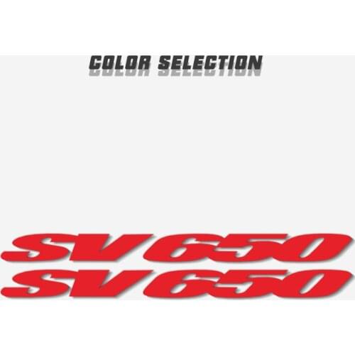 New motorcycle bicycle fuel tank sticker wheel helmet MOTO waterproof reflective logo for SUZUKI SV650 sv 650