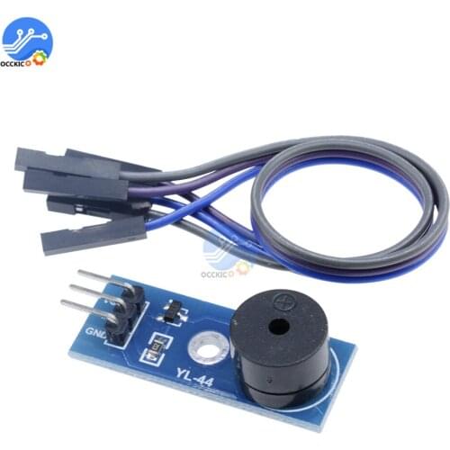 Passive Buzzer Module Alarm Sensor Beep Module For Arduino Smart Car 3.3V-5V I/O Interface Of SCM With DuPont Line