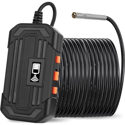 Connected Industrial Endoscopy Borescope Inspection Camera Built-in 6pcs Dimmable Adjustable Brightness LEDs 3.9mm Lens