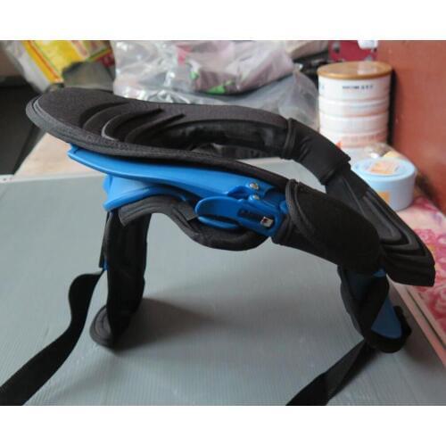 Color Blue Mountain Bike ATV MX MTB Neck Brace Motocross Downhill DH cycling neck guard Armour Neck Support