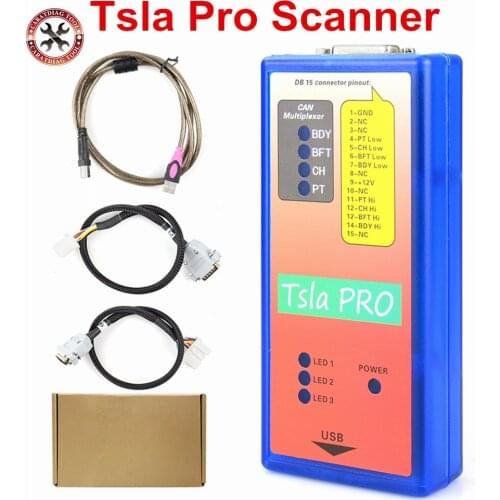 HOT!Tsla PRO scanner Diagnostic Scanner and Programming Tool for TESLA S, X, 3 with Best Price