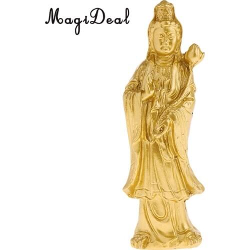 Avalokiteshvara Buddha Statue Tibetan Ornaments Crafts Home Decoration Buddhist Supplies Bless Safe Good Luck Protection