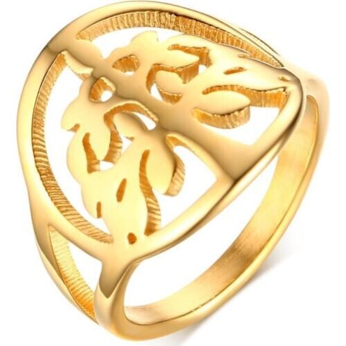 Женские золотые кольца THREE CREATIONS China At AliExpress