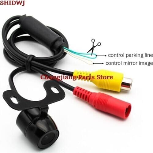 Waterproof View Camera Reverse Backup Car Rear Front View Mini 170 Degree 12V Car CCD Camera Night Vision