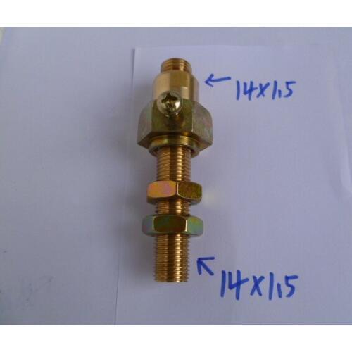 Vidric Winding machine rotating shaft connected to the movable head M14 metric two points copper to wire joint 360 degree bearin