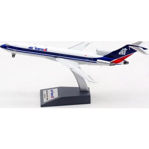 1/200 Scale B727-200 C-GAAL Air Transat Airline Plane Model Alloy Landing Gear Aircraft collectible display Airplanes