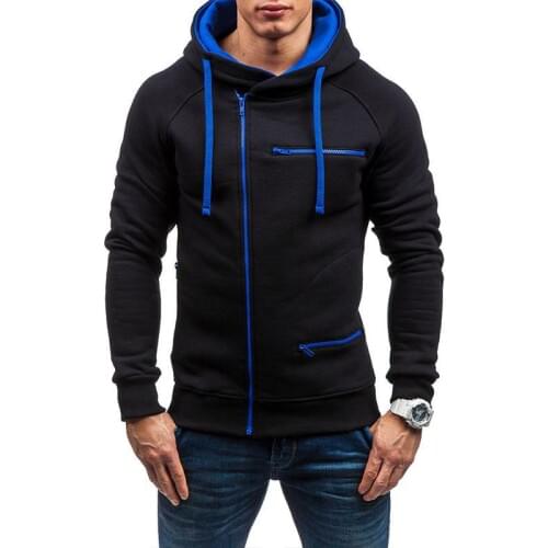 2021 spring Autumn Mens Sweater Coat Casual Fleece Sweater Jackets Men Zipper Knitted Thick Knitwear M-3XL Hooded Sweatercoat