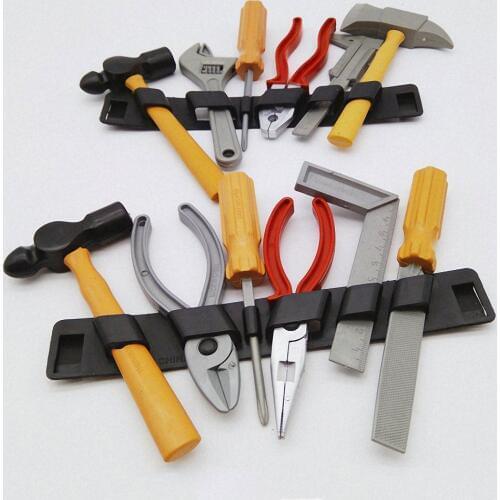 6Pcs/Set Pretend Play Simulation Repair Tools Kits Toys For Children Boy Plastic Screwdriver Hammer Tongs Engineering Brinquedos