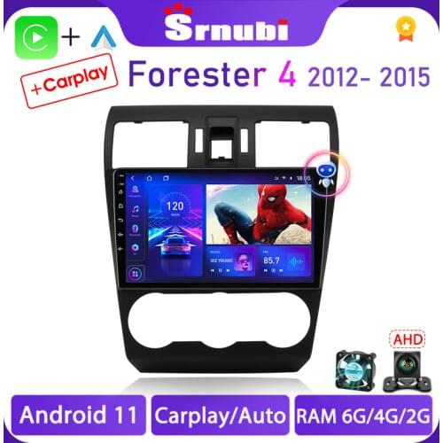 Android 10.0 Car Radio For Subaru Forester XV WRX 2012-2015 2 Din Multimedia Player GPS Navigation 4G+64G DSP RDS Split Screen