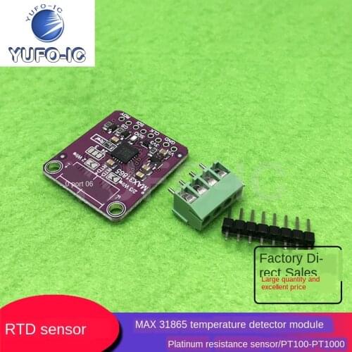 Free Ship 3pcs 31865 Max31865 Platinum Resistance Temperature Detector Module RTP Sensor PT100 to Pt1000