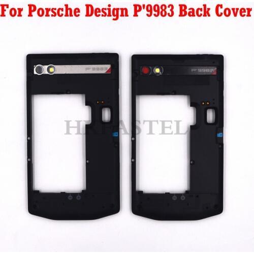 For BlackBerry Porsche Design P'9983 P9983 9983 Original Mobile Phone Back Middle Frame Housing Cover case Free shipping